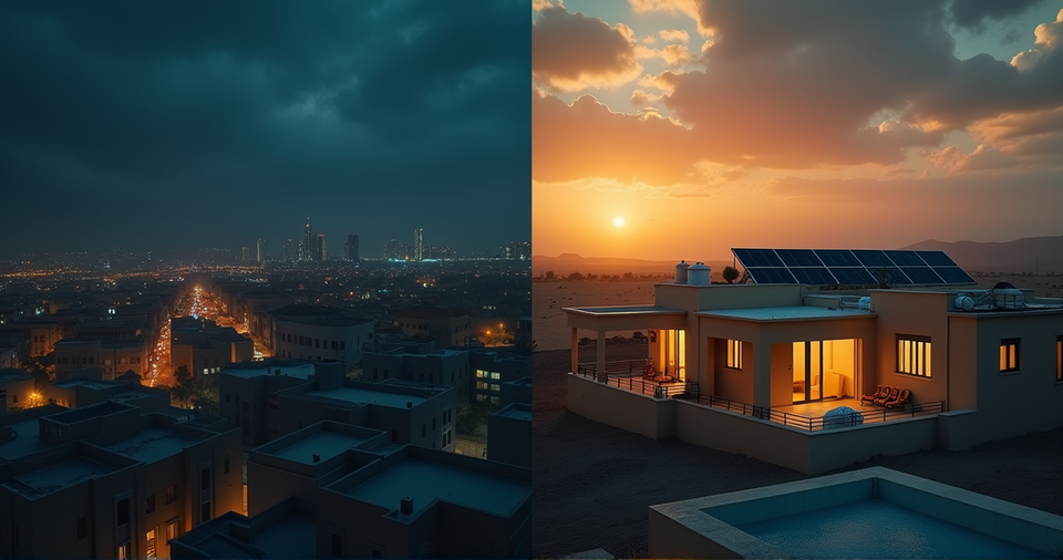 When the Grid Goes Dark: Why Gulf Families Are Turning to Solar and Water Independence
