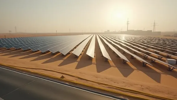 Understanding the Giants: How Mega Solar Plants Are Powering Saudi Arabia’s Future