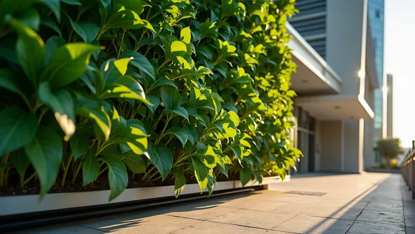 How To Build Green Walls for Commercial Buildings in the Arabian Gulf